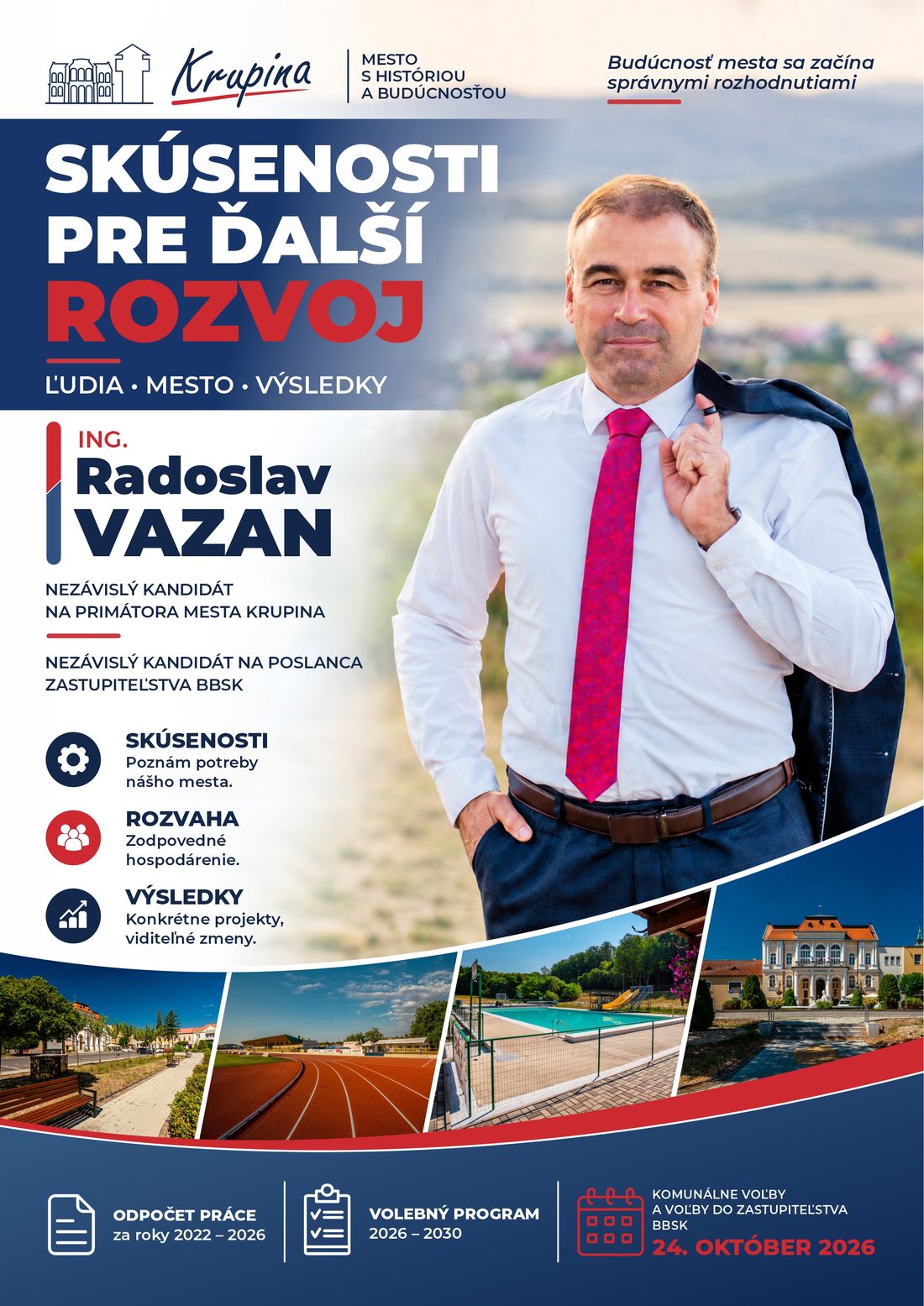 Volebné noviny – titulná strana